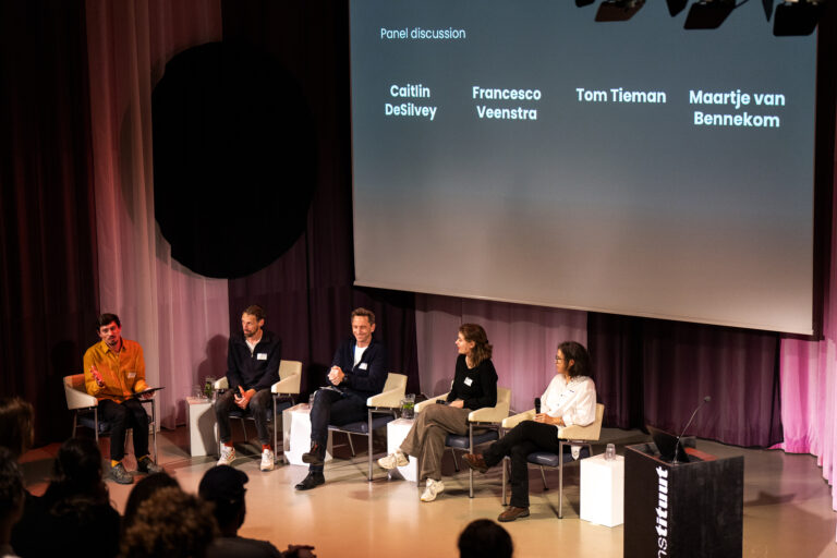 Panel discussion with Chris Julien, Tom Tieman, Francesco Veenstra, Maartje van Bennekom and Caitlin DeSilvey